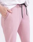 Спортивные брюки от White Angel розового цвета