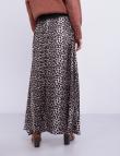 Длинная юбка Liqui с леопардовым принтом