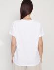 Белая базовая футболка от Bluoltre