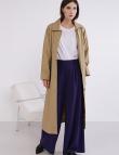 Широкие брюки Coolples Moda фиолетовые