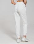 Спортивные тонкие белые брюки от SODA Coccinella