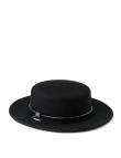 Классическая фетровая шляпа черного цвета от Saint MAEVE