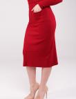 Комплект с юбкой карандаш бордового цвета от California&Miss 