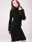 Черное платье-водолазка от California & Miss
