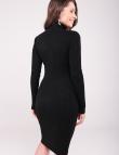 Черное платье-водолазка от California & Miss