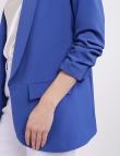 Модный женский жакет синего цвета от Pink Black
