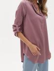 Классическая блузка пудрового цвета от Z ONE