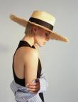 Соломенная шляпа из баобаба с черной лентой от Saint MAEVE