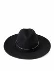 Фетровая шляпа черного цвета от Saint MAEVE