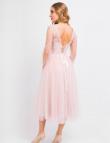 Фатиновое розовое платье миди от Anetty