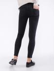 Обтягивающие джинсы Miss Bon Bon черного цвета