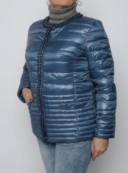 Куртка Дутая куртка W Collection голубого цвета