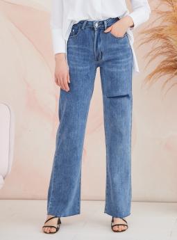 Джинсы Широкие синие джинсы от Denim Fashion