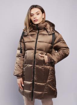 Куртка Коричневая дутая куртка от  Bludeise