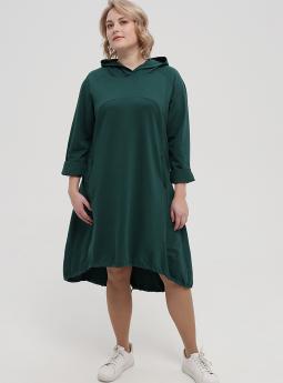 Платье Спортивное платье темно-зеленого цвета от L&N