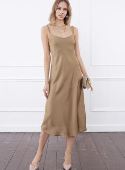 Платье Платье светло-коричневого цвета от Liqui
