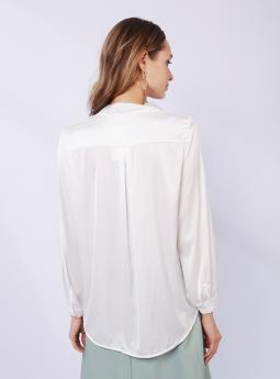 Блузка Классическая блуза с v-образным вырезом от Coolples Moda