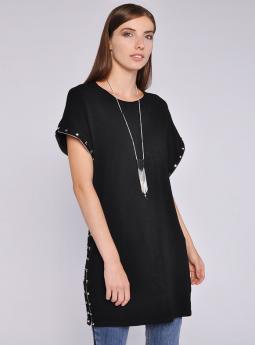 Платье Черное платье-туника от Beauty Women