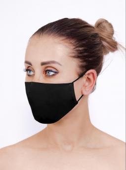 Маска Защитная маска из крепа черного цвета от Anetty