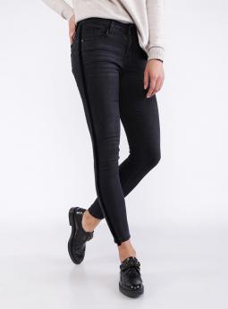 Джинсы Обтягивающие джинсы Miss Bon Bon черного цвета