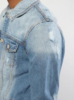 Куртка Голубая джинсовая куртка BRUNO LEONI
