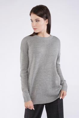 Свитер Серый свитер Ada Gatti на декоративной шнуровке
