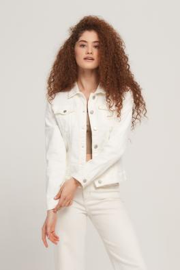 Куртка Джинсовая куртка белого цвета от Premium