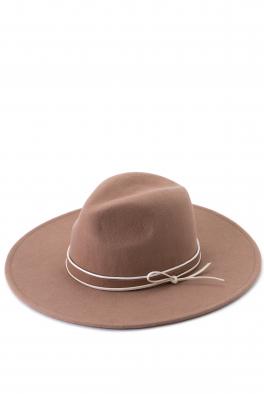 Шляпа Фетровая шляпа темно-бежевого цвета от Saint MAEVE