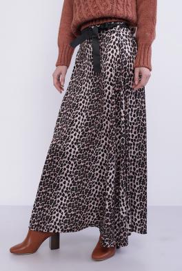 Юбка Длинная юбка Liqui с леопардовым принтом