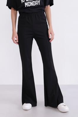 Брюки Брюки клеш Coolples Moda черные