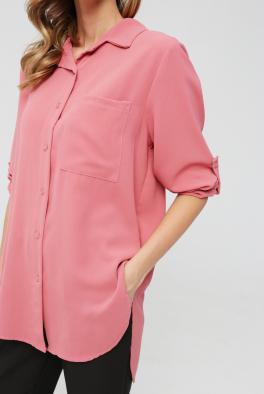 Блузка Терракотовая удлиненная блузка от Z ONE