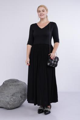 Платье Платье черного цвета Stella Milani в пол