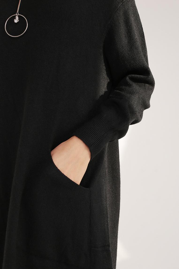 Стильное платье черного цвета от E-Woman