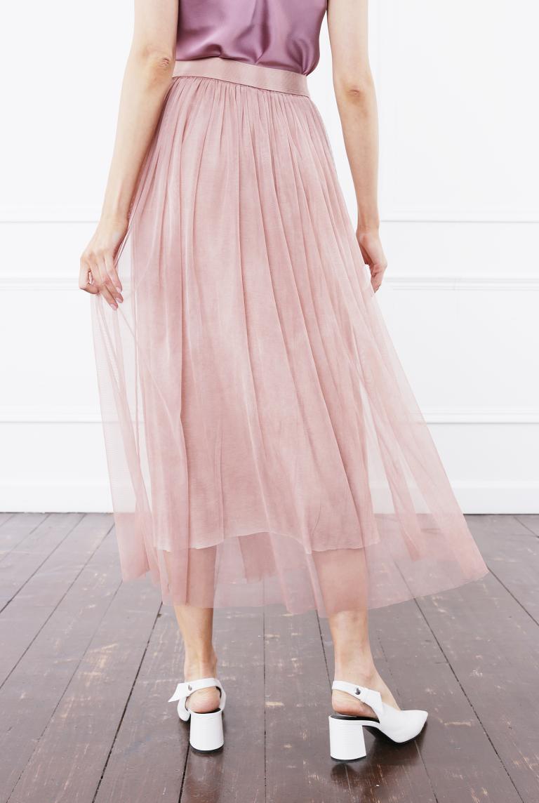 Воздушная юбка розового цвета от New Collection